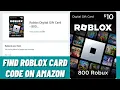 How to FIND ROBLOX GIFT CARD CODE When Bought on Amazon Find Robux Code 2024