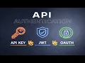 API Authentication Explained OAuth vs JWT vs API Keys With Example Beginner to Advanced