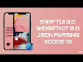 Create a Widget With SwiftUI 3 0 WidgetKit JSON Parsing Xcode 13