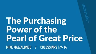 The Purchasing Power of the Pearl of Great Price