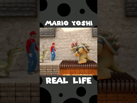 Yoshi Just Ate Bowser 😭🦖 #mario #yoshi #bowser