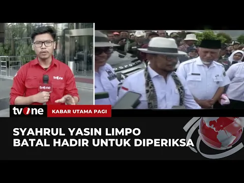 SYL Batal Datang ke Gedung KPK untuk Diperiksa