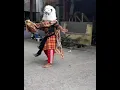 Si bolang latihan jaranan