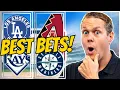 MLB Predictions TODAY Dodgers vs Diamondbacks Rays vs Mariners Saturday MLB Picks