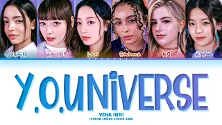 CORRECT VCHA Y O Universe Color Coded