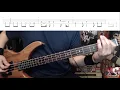 Big Me by Foo Fighters - Bass Cover with Tabs Play-Along