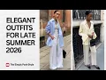 Effortless Elegance The Elegant Woman s Capsule Wardrobe for Late Summer 2026