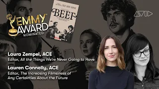 BEEF Editorial Team Laura Zempel ACE and Lauren Connelly ACE Avid 2026 Emmy Spotlight