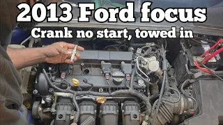 2013 ford focus crank no start just towed in P00c6 fuel rail pressure