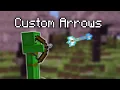 How to Make Custom Bows Arrows in Minecraft