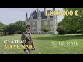 Visite guidee d un superbe chateau du XIXeme siecle a vendre en Haut-Anjou