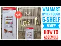 Walmart Hyper Touch 5 Tier Wire Shelf Unit Review How To Assemble 60 I LOVE IT