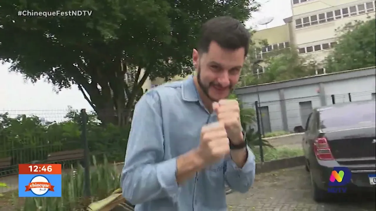 Desafio do Chineque! Quem come mais em menos tempo Juno Cesar ou Mikael Melo