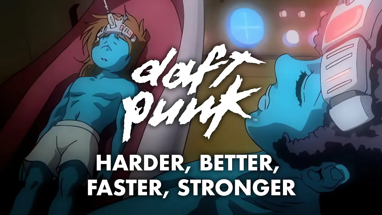 Daft Punk - Harder, Better, Faster, Stronger (Official Video) Daft Punk - Harder, Better, Faster, Stronger (Official Video)