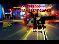 LEVEL 100 DARK ASTA 5-LEAF CLOVER SHOWCASE Anime Adventures Roblox