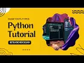 Python Sets Booleans Explained A Beginner s Guide EP - 08 Tamil Python Tutorial