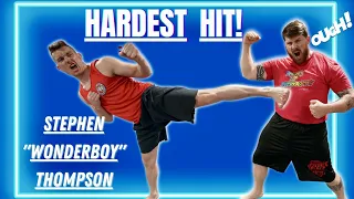 kicked as hard as possible by a ufc fighter instant regret 