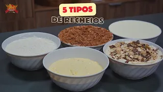 Top 5 melhores recheios de bolos e tortas