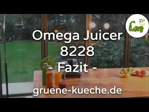 Omega Juicer 8228 - Zusammenfassung (Teil 4/4)