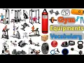 Gym Equipments Vocabulary ll About 45 Gym Equipments Name In English With Pictures
