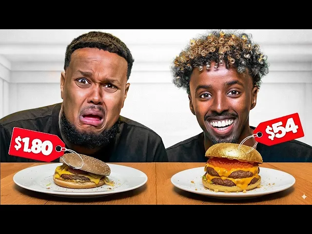 Video: Eating Cheap VS Expensive Food