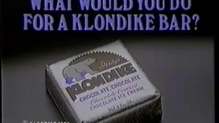 1986 Klondike Bar What Would You Do TV Commercial