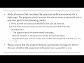 Password Validation Project
