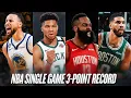 The Last 11 Teams To Break The NBA Single Game 3-Point Record