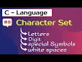 Character set in C language C character set Programming in C