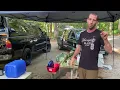 EZ Up Canopy Tie Down Hack - Fastest way to secure a 10x10 Canopy