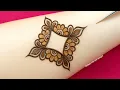 Lagu New front hand mehndi design | Latest arabic style mehndi | Simple mehndi design | Mehndi design.