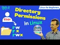 103 Directory Permissions in Linux demo Linux Commands Linux for Beginners