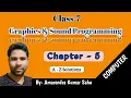 Graphics Sound Programming Class-7 Computer