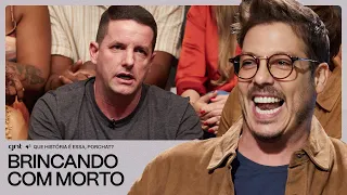 Márcio Costa viu a cabeça DO SEU PAI rolar no CEMITÉRIO! 💀 | Que História É Essa, Porchat? | GNT