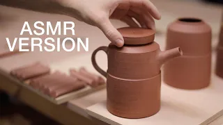 How To Make A Handmade Pottery Teapot ASMR Version 