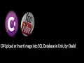 C Upload or Insert Image into SQL DataBase