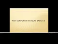 Visual Basic Integrated Development Environment Part-1