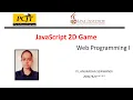 JavaScript 2D Game Development Java Institute P L A Sewwandi