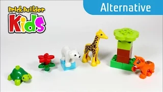 Lego DUPLO 10801 Baby Animals - Alternative build #1 - Lego Speed Build for Kids