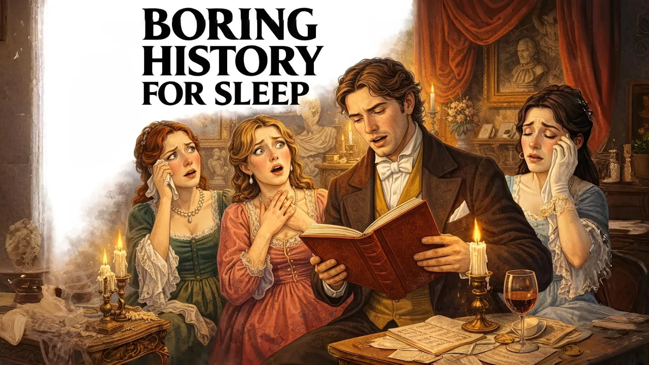 🕯️🎻🌙 One Night in a Romantic Era Salon 📜😴 | History for Sleep
