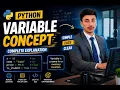 Python Variables in Urdu 11th Class Computer Science Chapter 2 Complete Concept