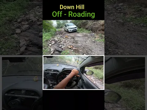 Down Hill Off-Roading #shorts #ytshorts #car #driving