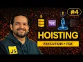 JavaScript Hoisting Explained Execution Context Call Stack TDZ JS Mastery
