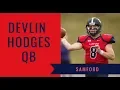 Devlin Hodges QB Samford 2019 NFL Draft Prospect Highlights Draft Diamonds
