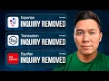 How to REMOVE Hard Inquiries from Credit Report FAST