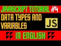 Javascript Tutorial Data types and Variables QA Peddia English