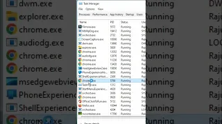 Why Apps Are Running On The Task Manager After Closing Google Chrome Shorts 