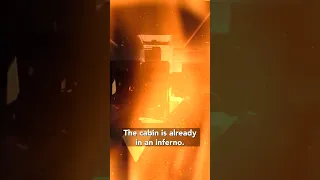 Lithium fire on a boat.