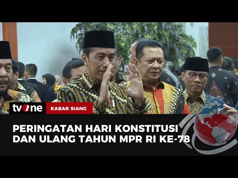 Peringatan Hari Konstitusi dan Ulang Tahun MPR RI ke-78