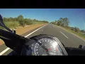2007 CBR1000rr top speed run 299kmh